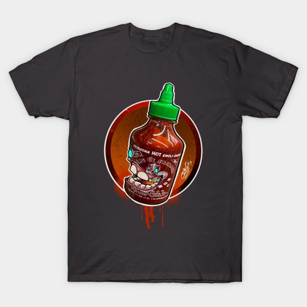 Sriracha T-Shirt by skinwerks